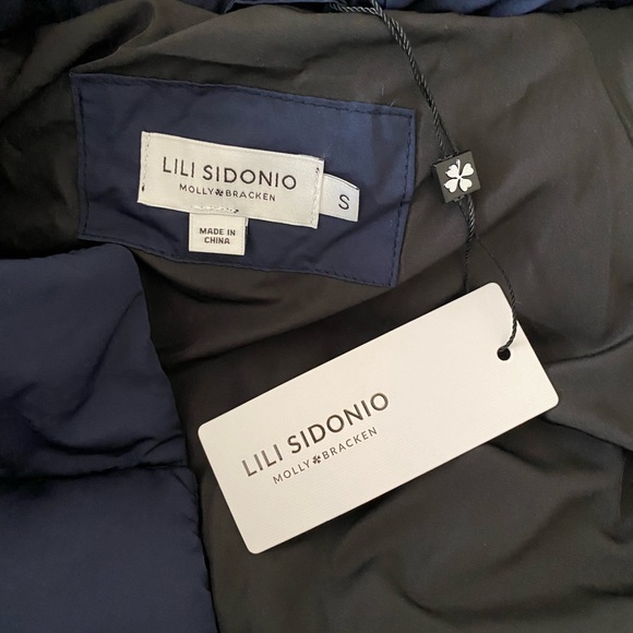 Navy Blue Lili Sidonio Chill Puffer Jacket - Picture 5 of 6